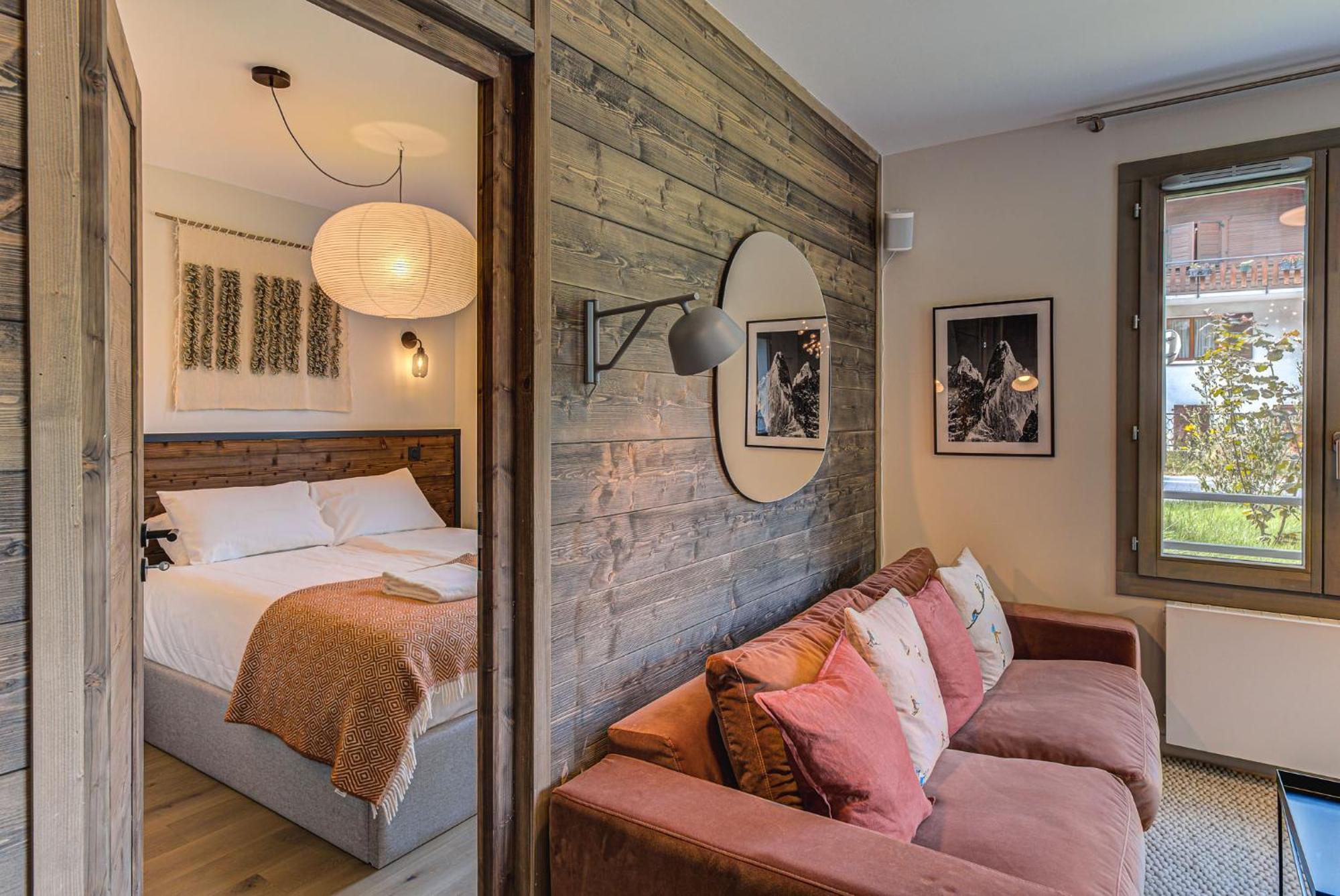 White Pearl A05 Modern Apartment Chamonix Alpes Travel Sleeps 4 To 6 Bagian luar foto